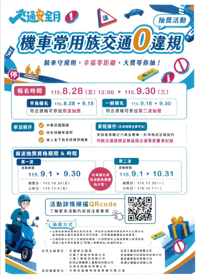 機車常用族0違規